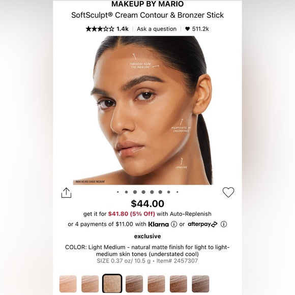 Makeup by Mario - softsculpt contour - Picture 2 of 4